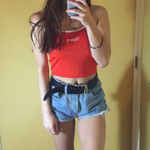 ☀️ Honey crop top